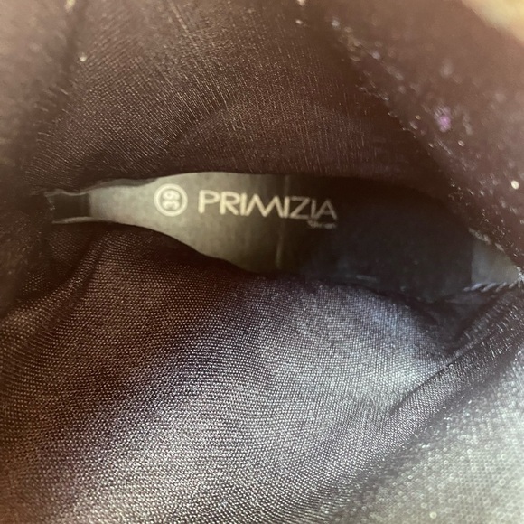 Womens 8.5 Mocassin Southwestern Boho Black Wedge Boots - Picture 8 of 9